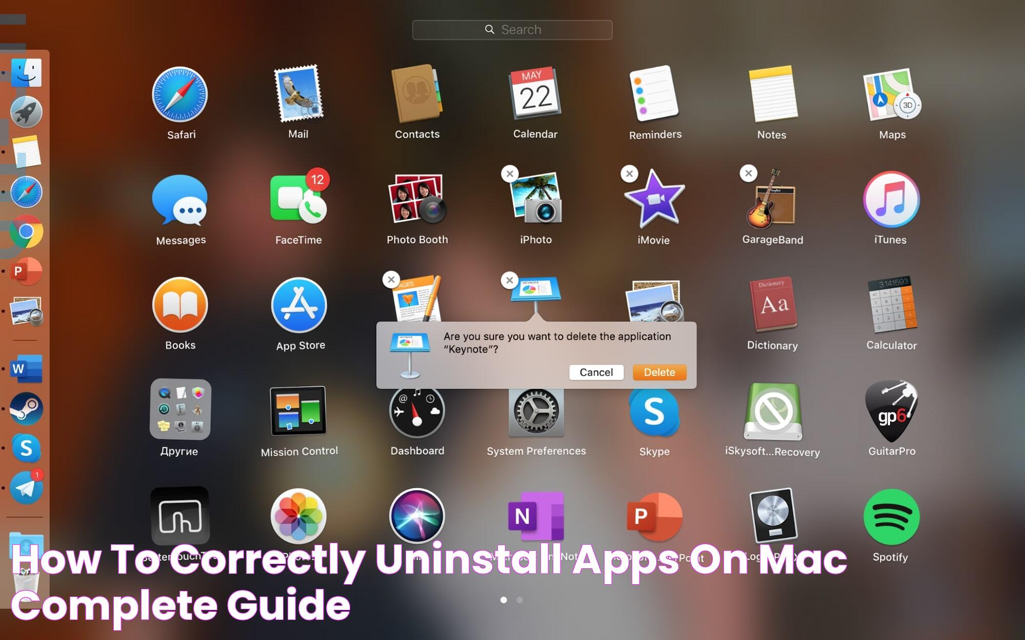 How to Correctly Uninstall Apps on Mac Complete Guide