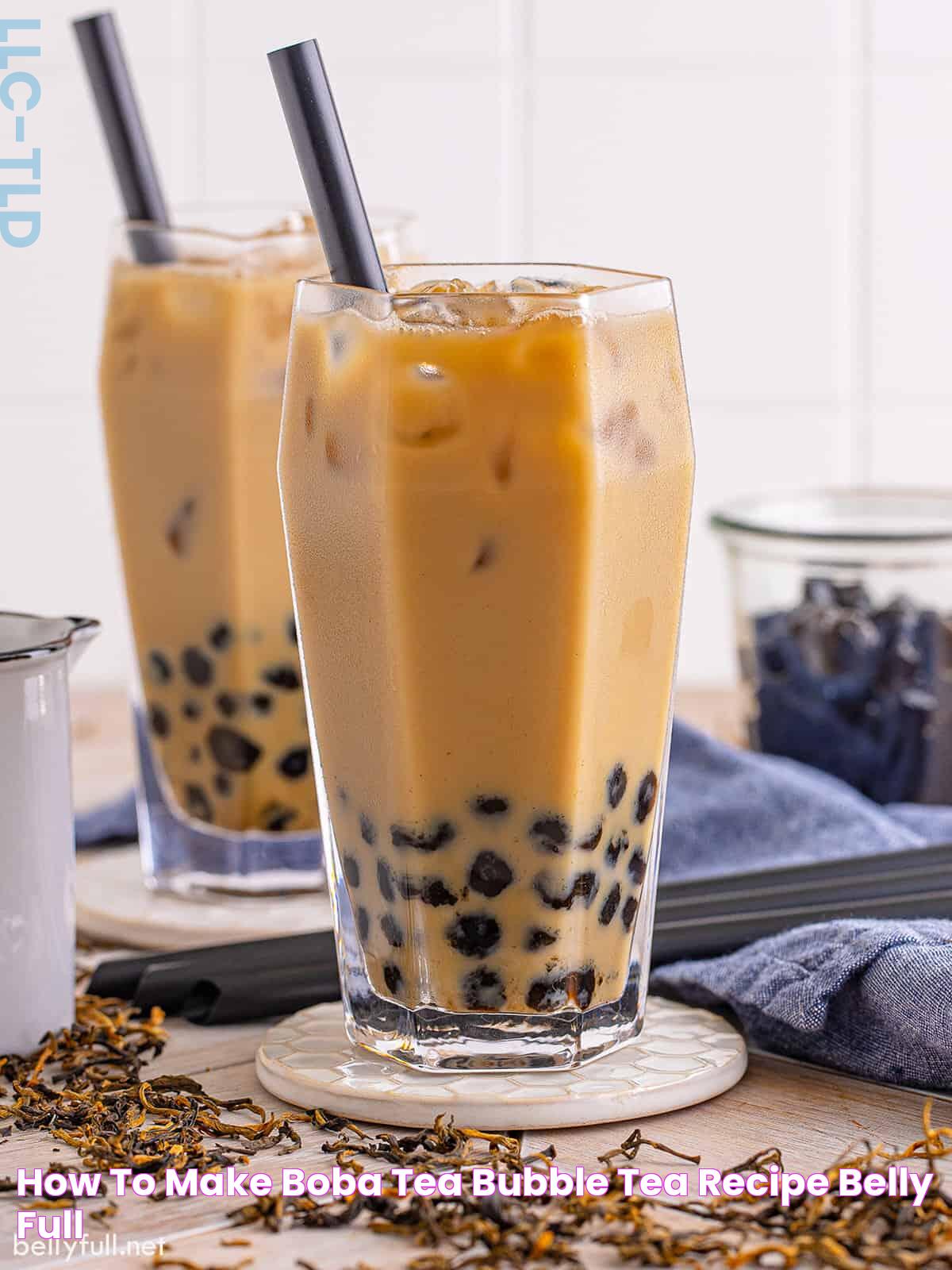 How to Make Boba Tea {Bubble Tea Recipe} Belly Full