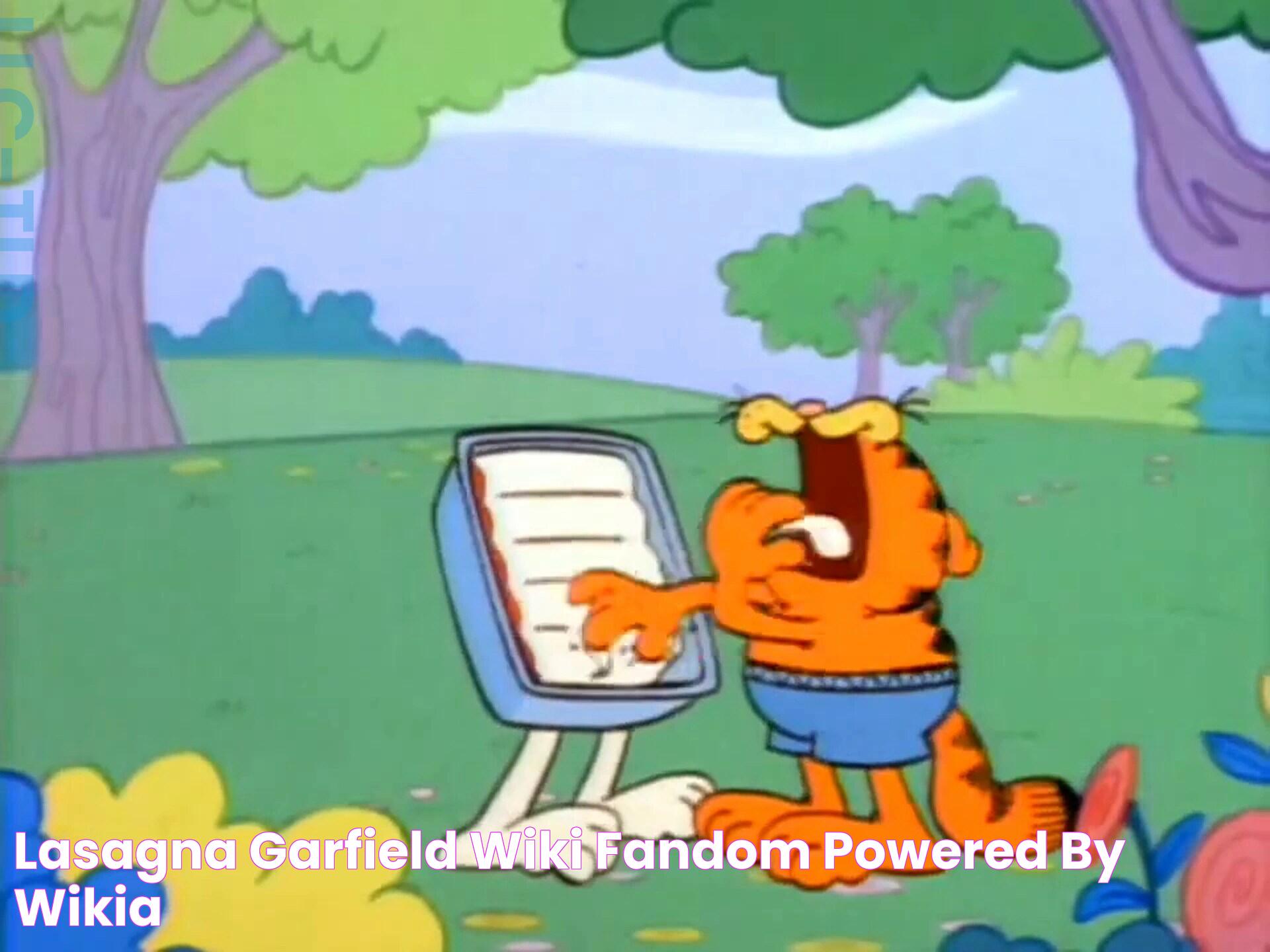 Lasagna Garfield Wiki FANDOM powered by Wikia