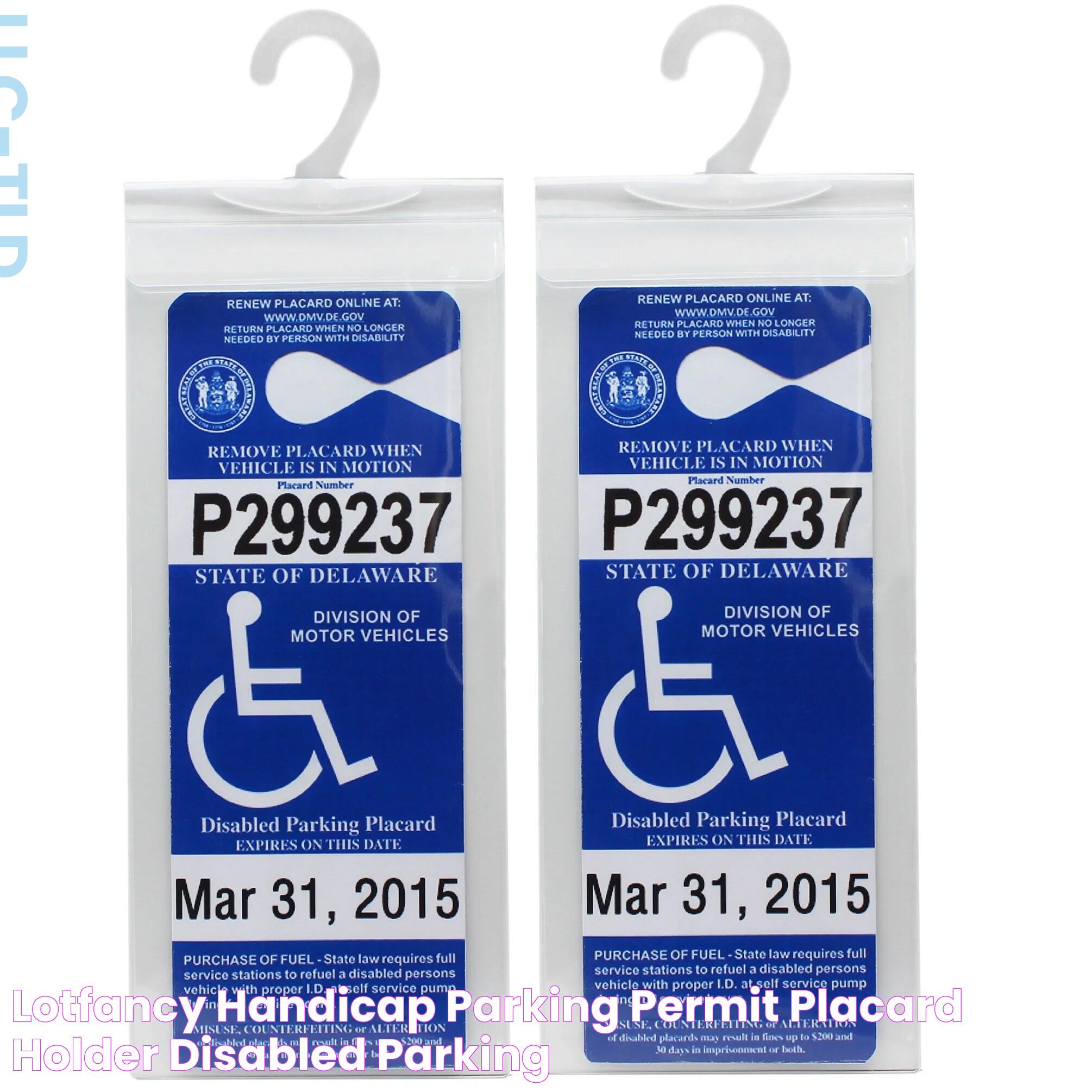 Understanding The NC Handicap Parking Placard: Everything You Need To Know