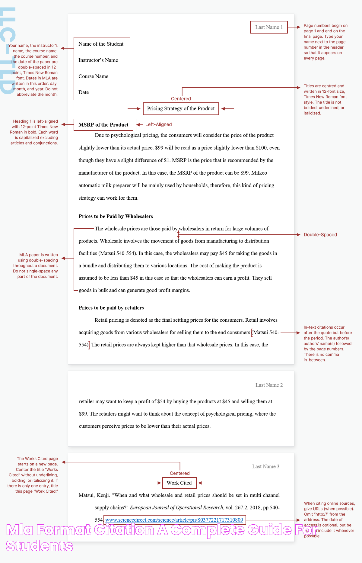 Mastering MLA Format Web Citation For Academic Success