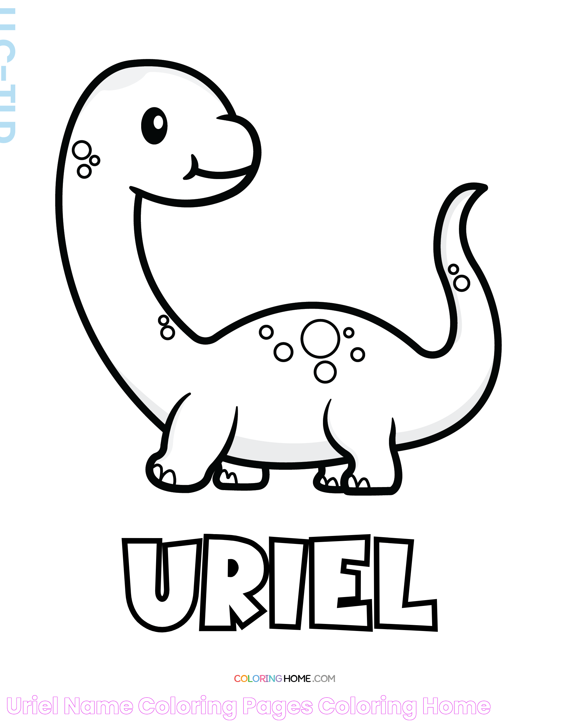 Uriel Name Coloring Pages Coloring Home