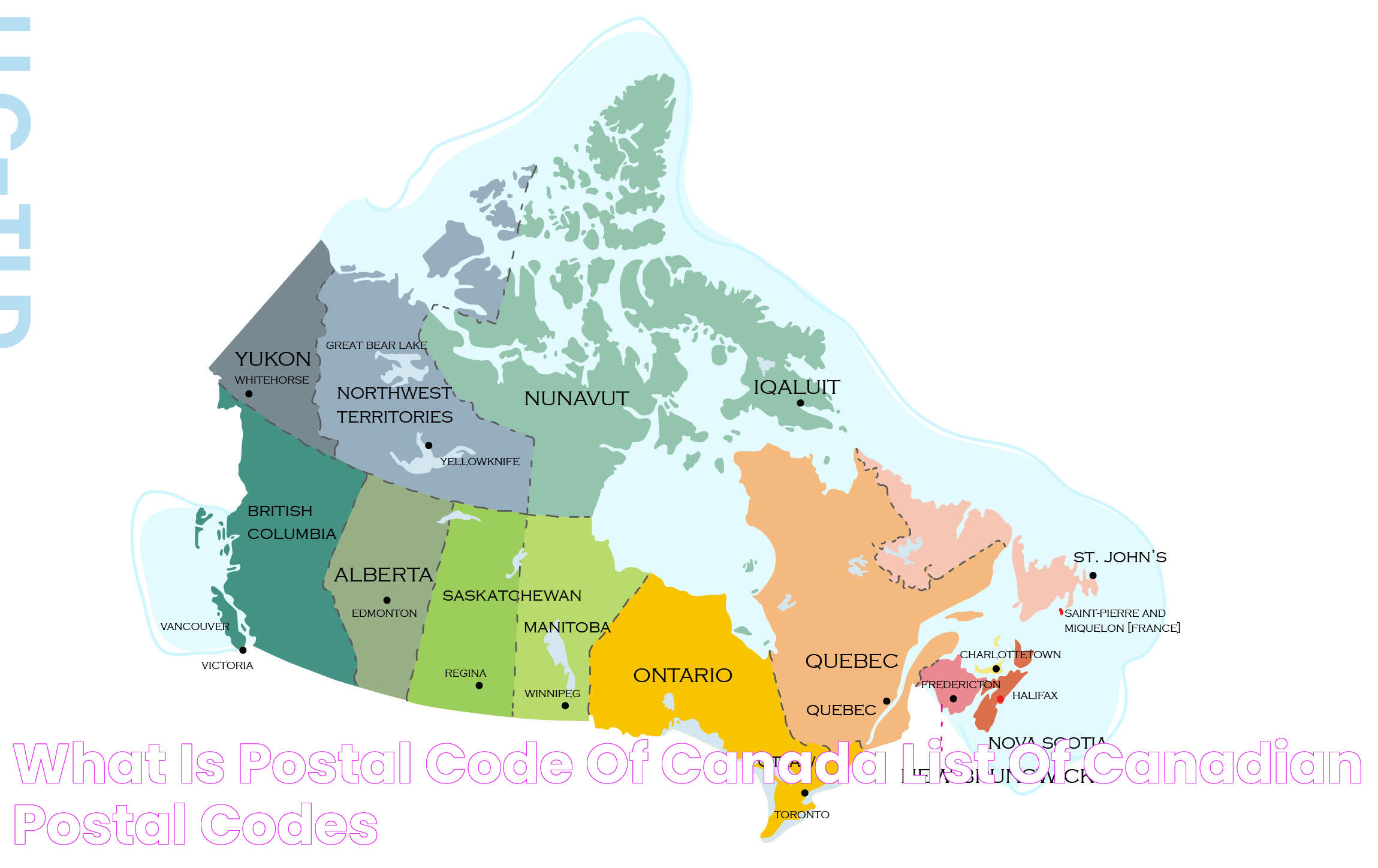 What is Postal Code of Canada? List of Canadian Postal Codes