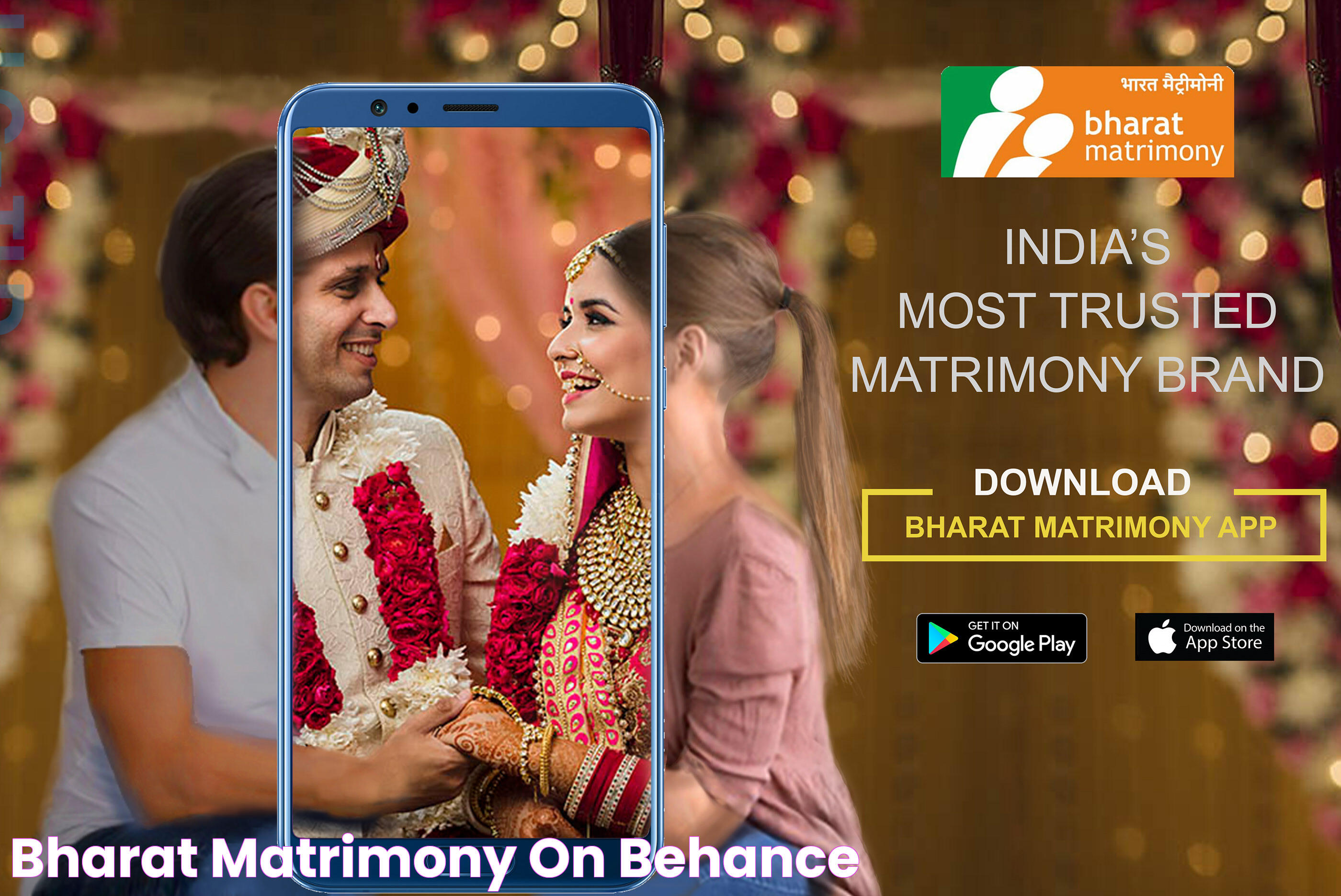 bharat matrimony on Behance