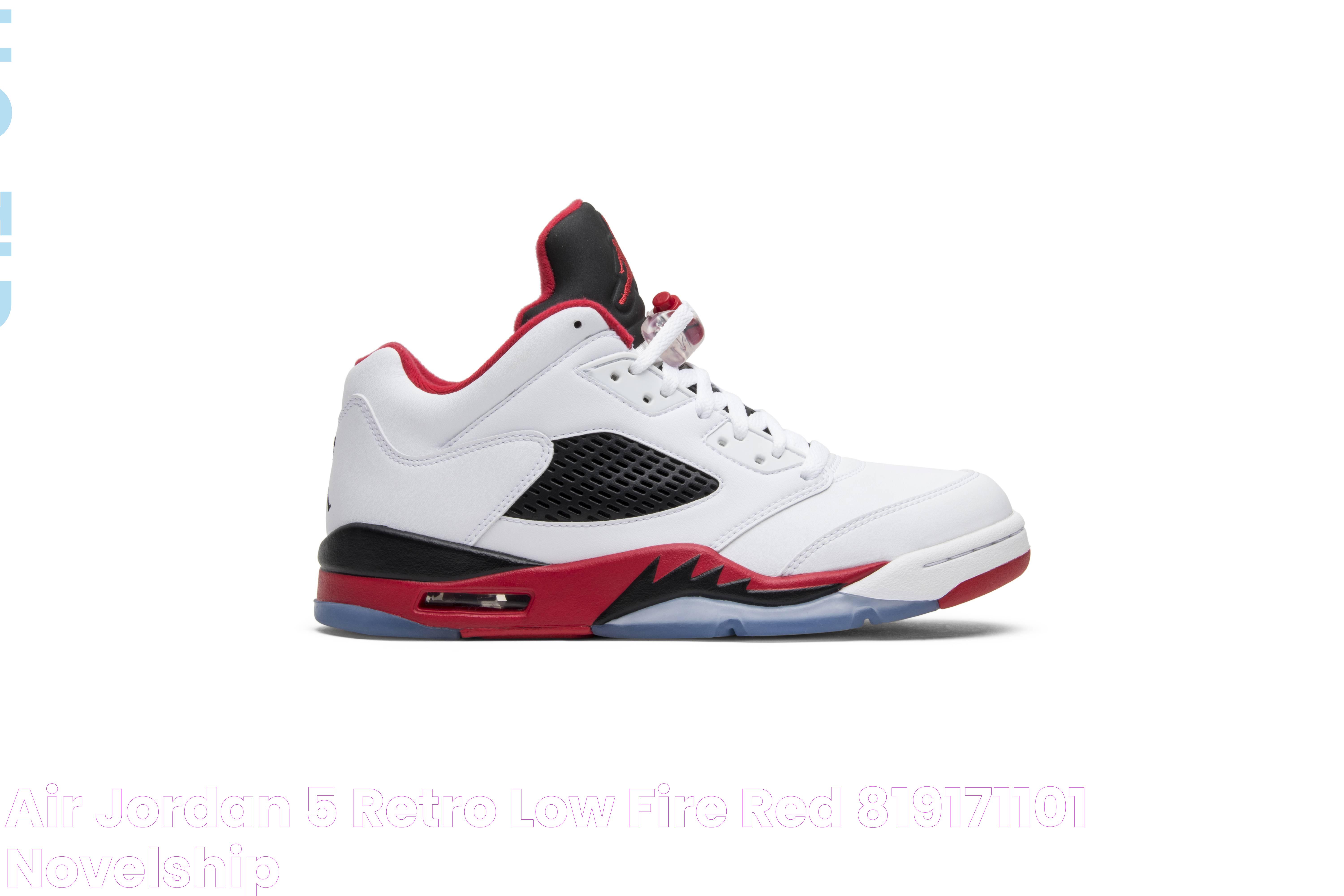 Air Jordan 5 Retro Low 'Fire Red' 819171101 Novelship