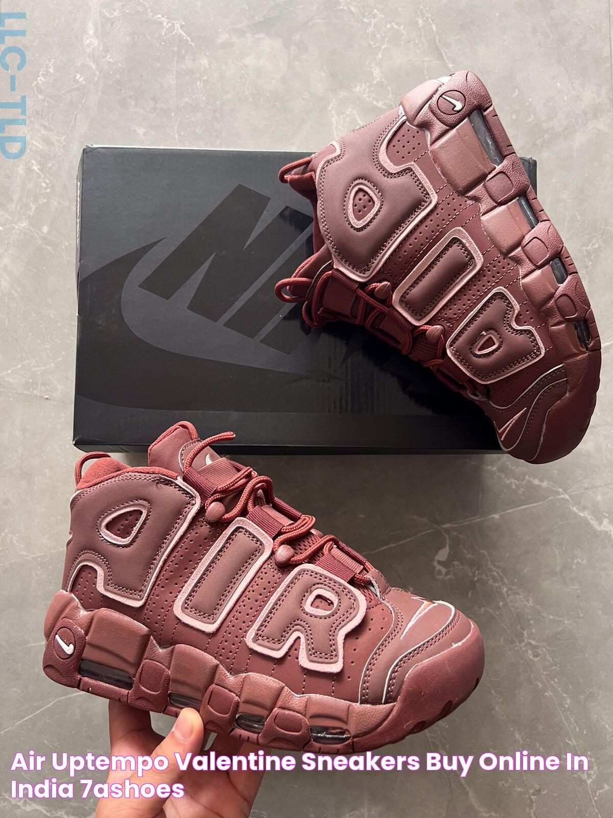 Air Uptempo Valentine Sneakers Buy Online in India 7AShoes