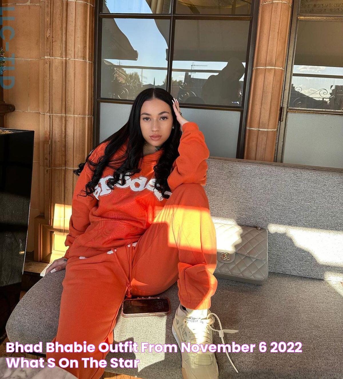 Bhad Bhabie Outfit from November 6, 2022 WHAT’S ON THE STAR?