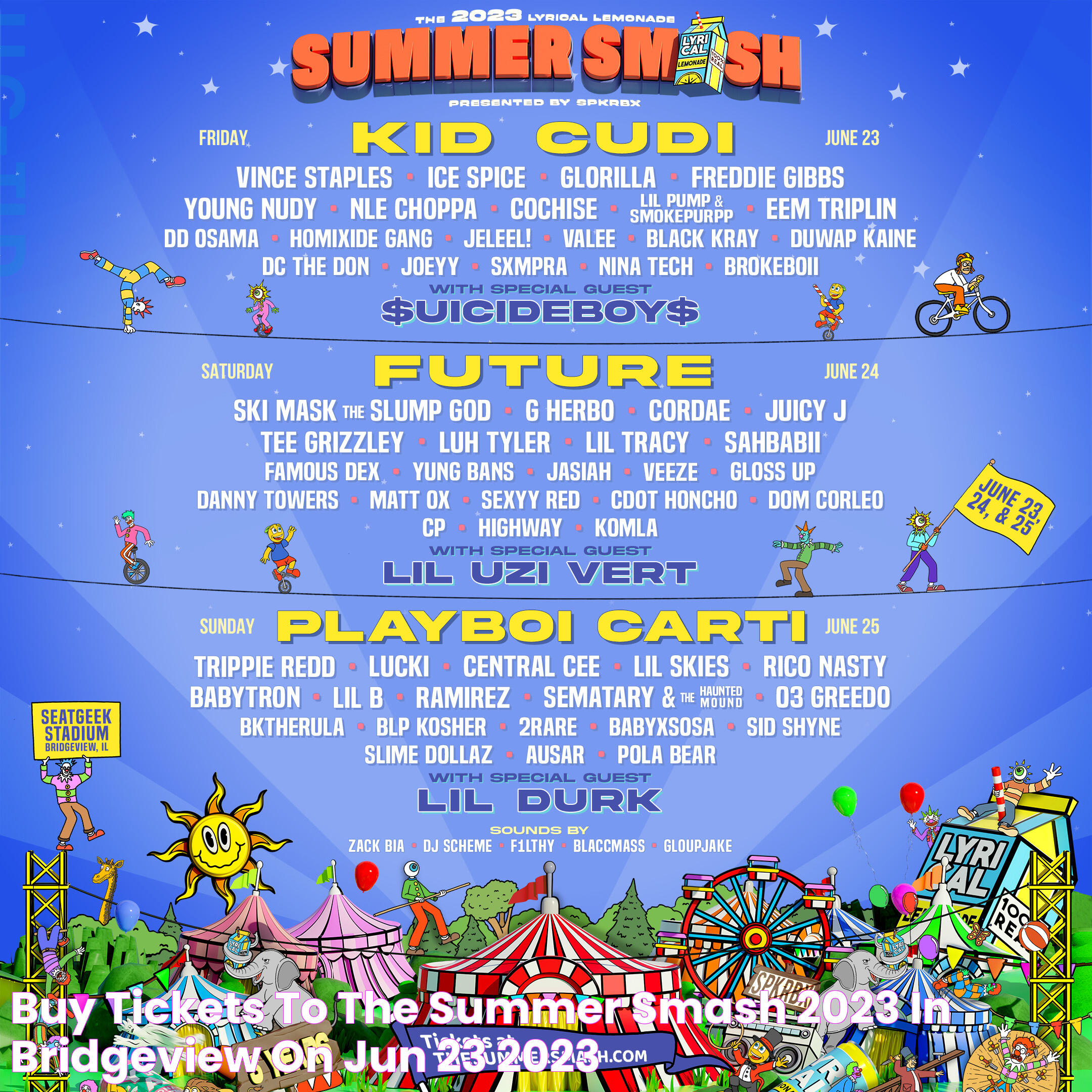 Buy Tickets to The Summer Smash 2023 in Bridgeview on Jun 23, 2023