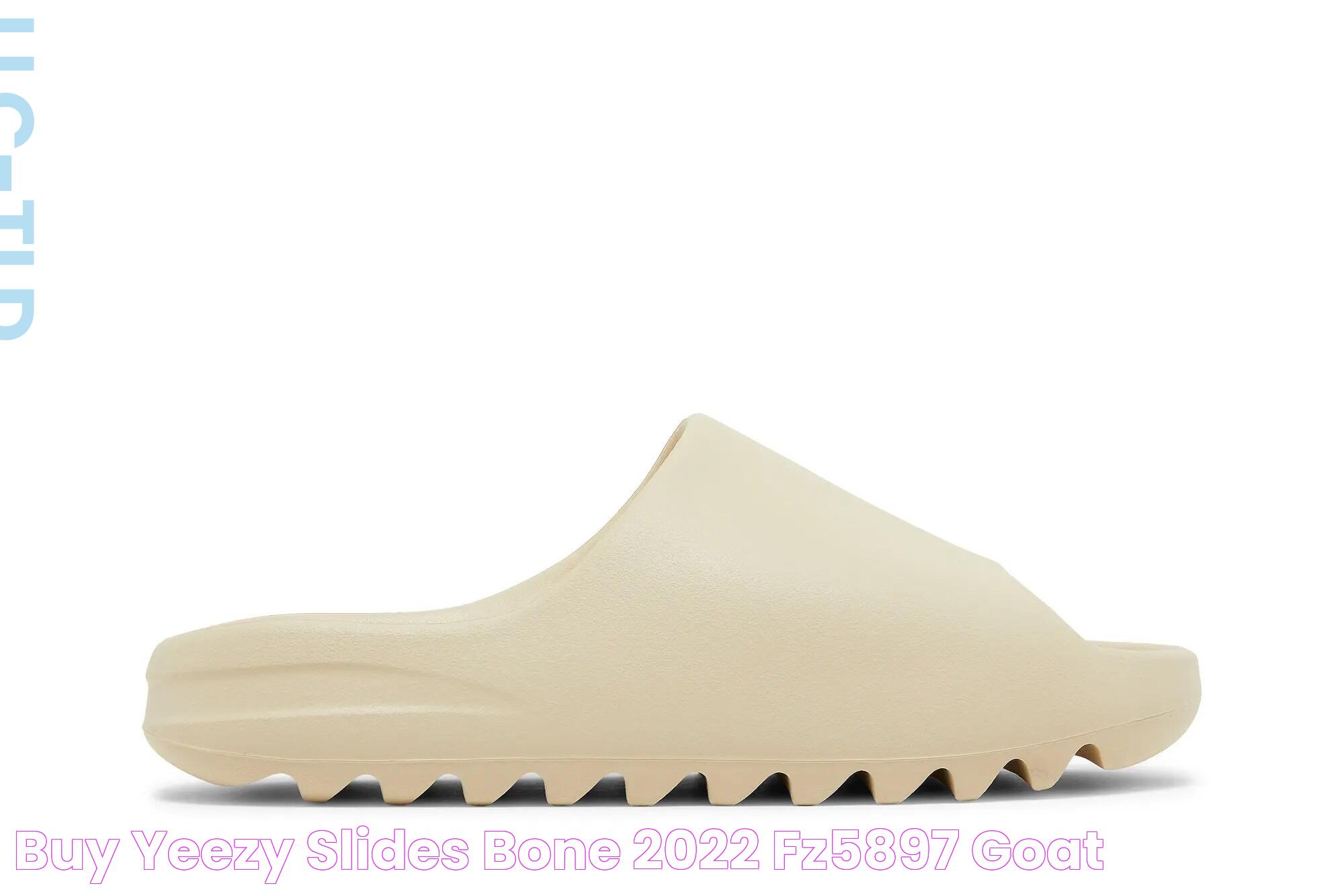 Buy Yeezy Slides 'Bone' 2022 FZ5897 GOAT