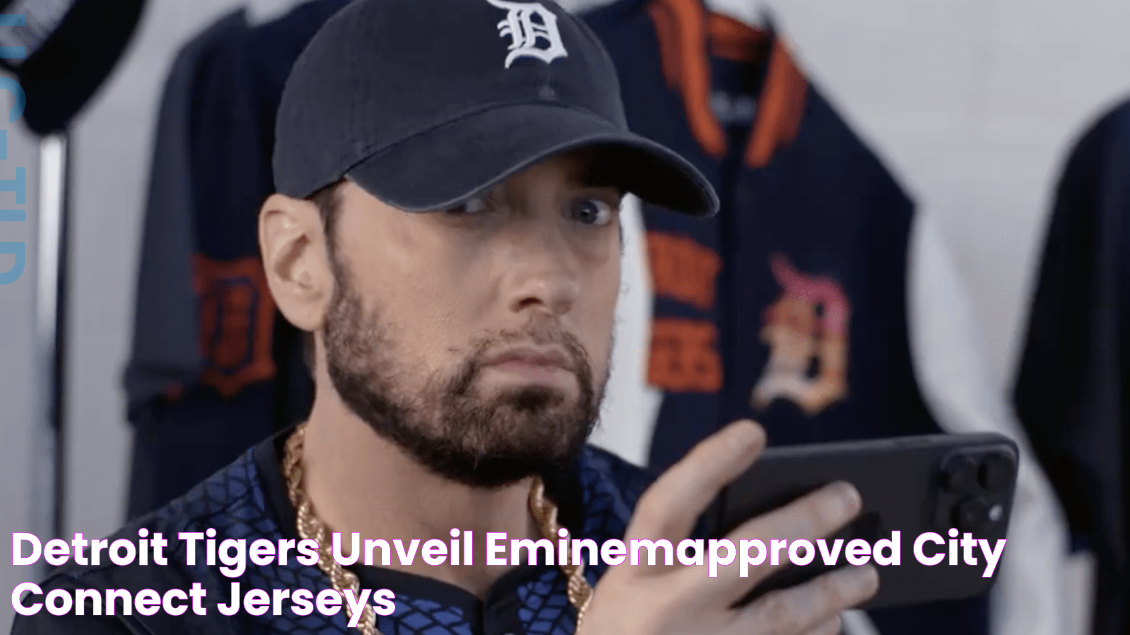 Detroit Tigers Unveil EminemApproved City Connect Jerseys