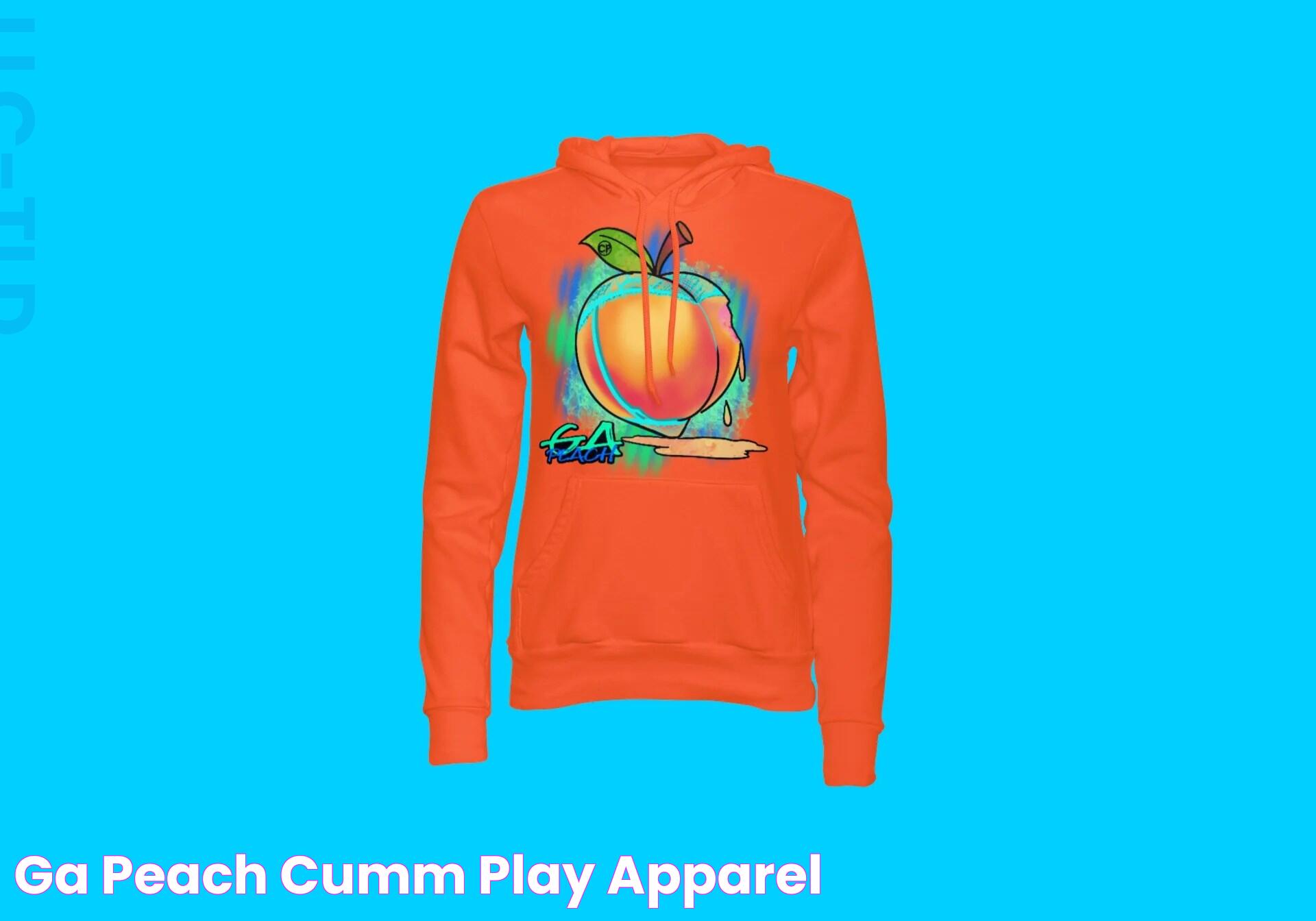 Ga Peach Cumm Play Apparel