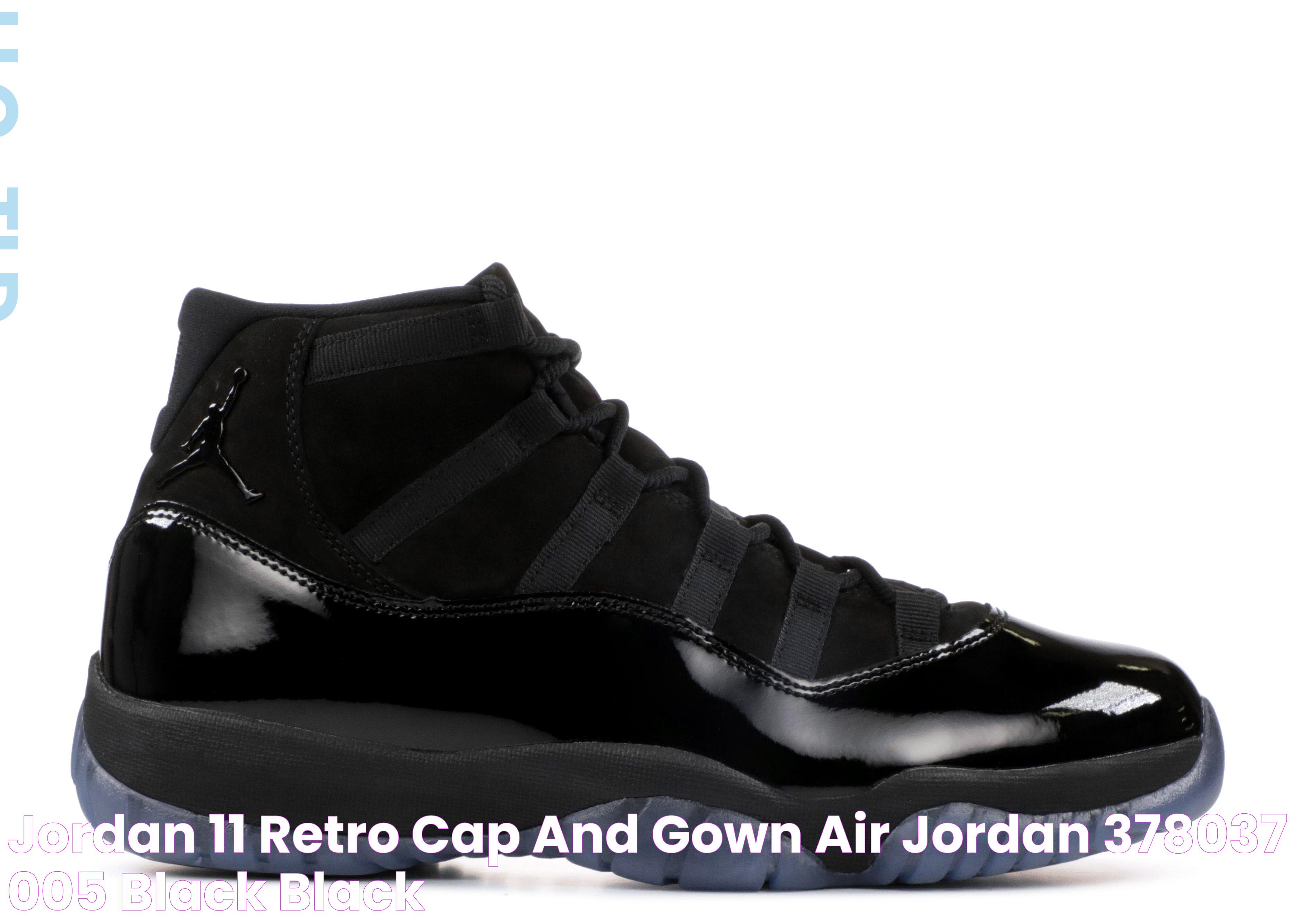 All Black Jordan 11: A Timeless Icon In Sneaker Culture