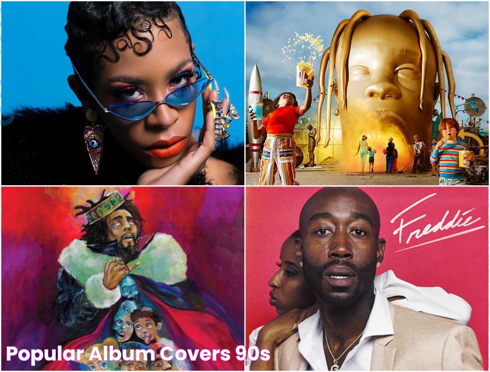 Popular Album Covers 90s