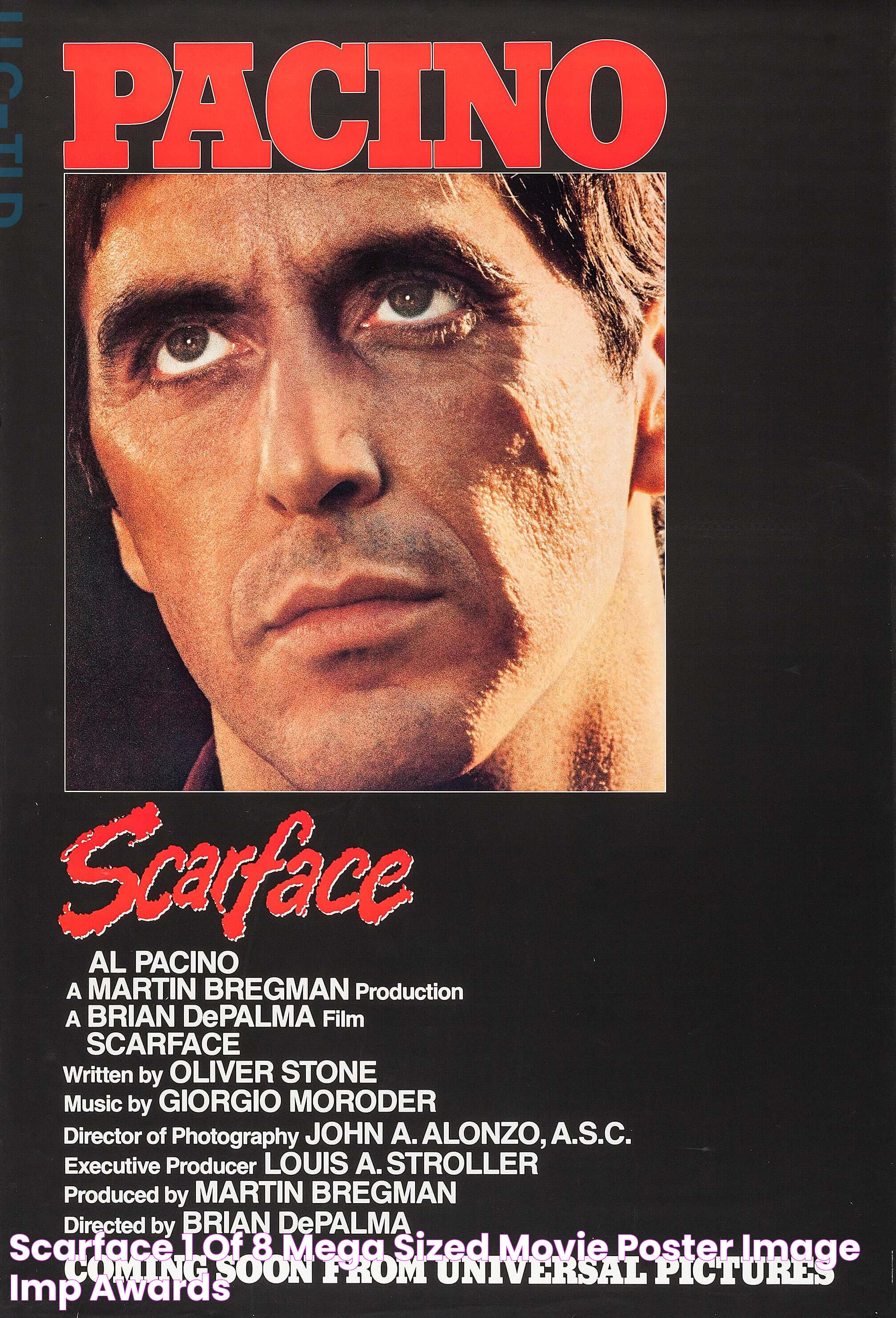 Scarface (1 of 8) Mega Sized Movie Poster Image IMP Awards