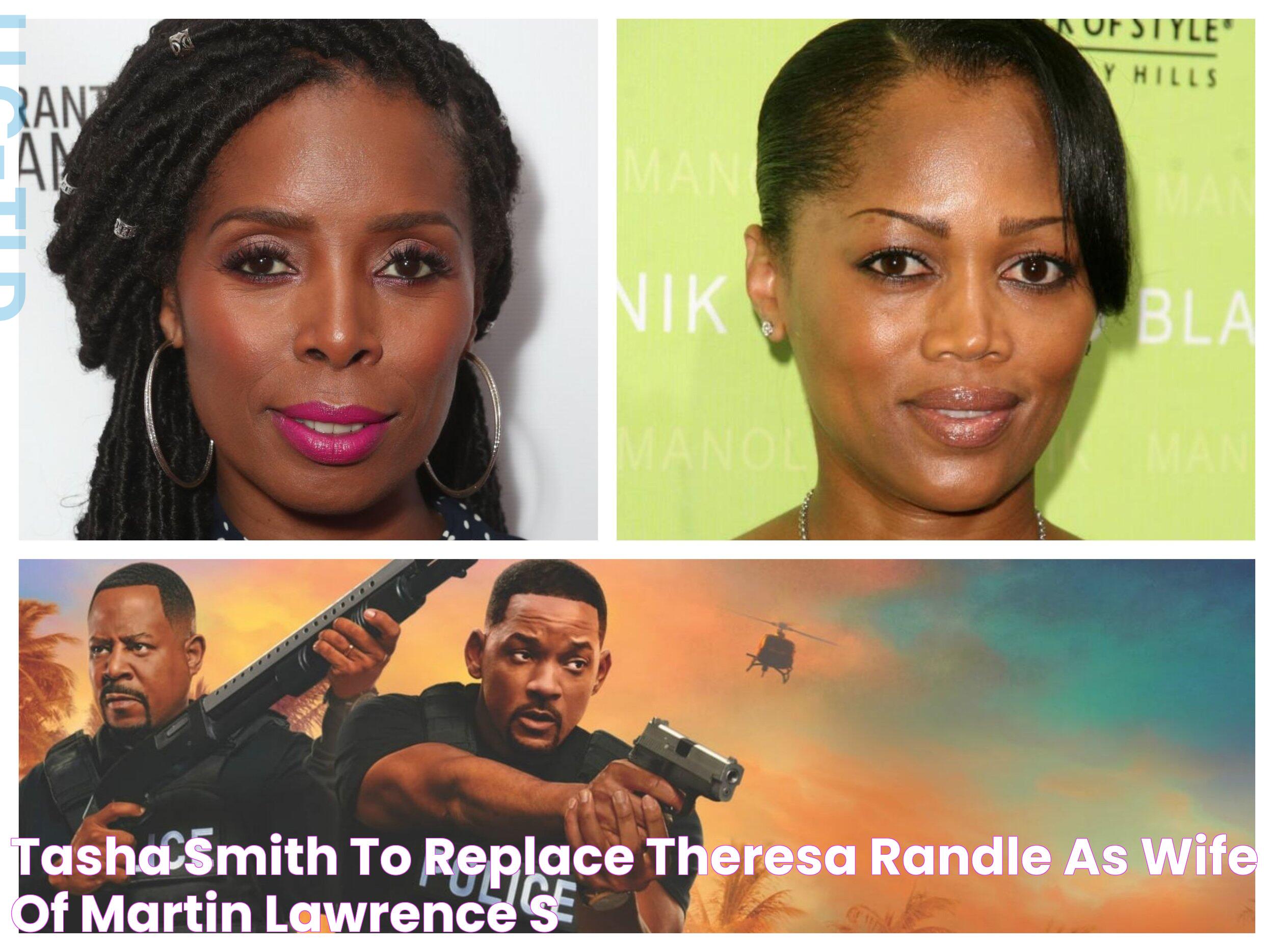 Tasha Smith to Replace Theresa Randle as Wife of Martin Lawrence’s