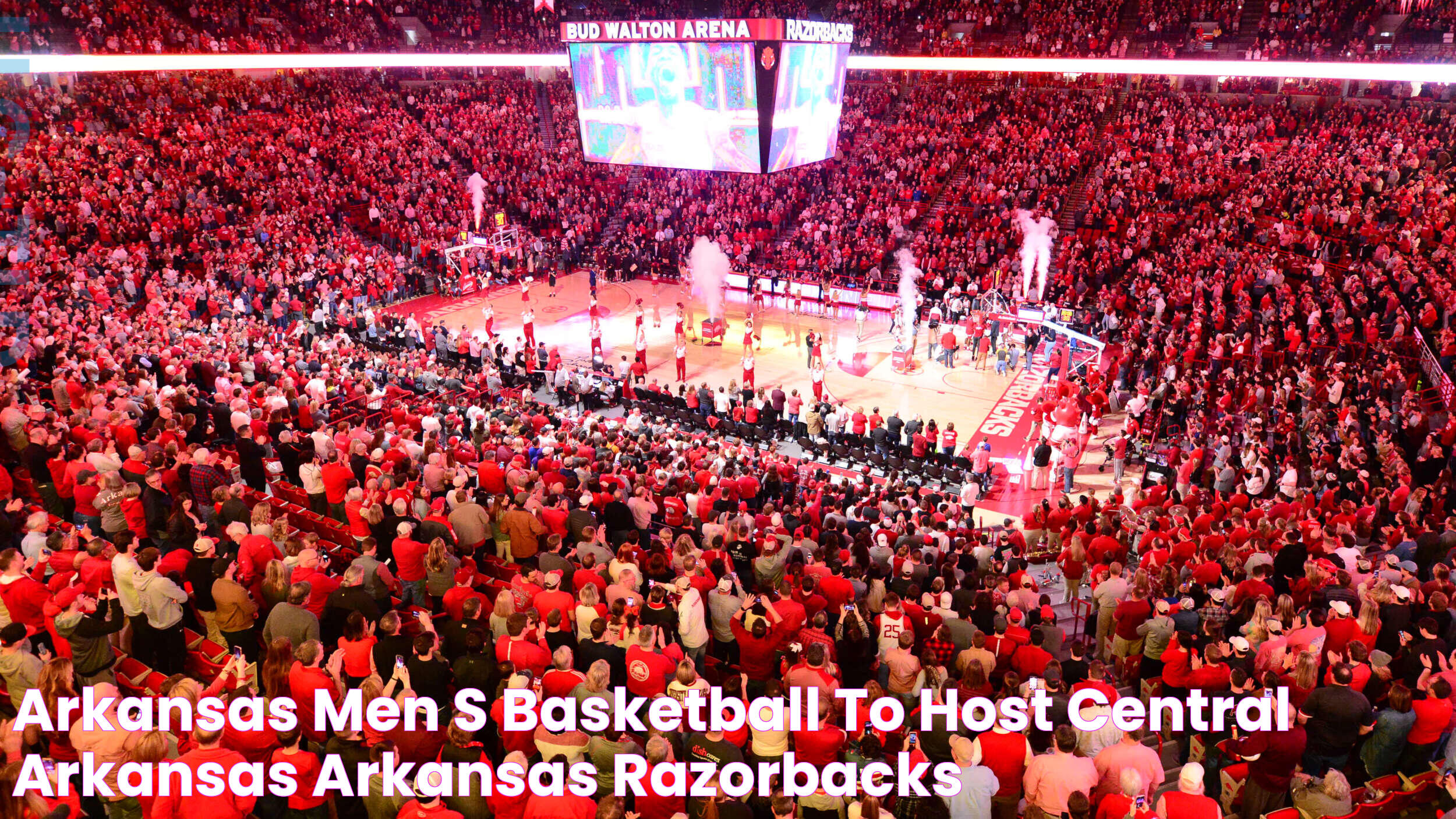 Arkansas Men’s Basketball to Host Central Arkansas Arkansas Razorbacks