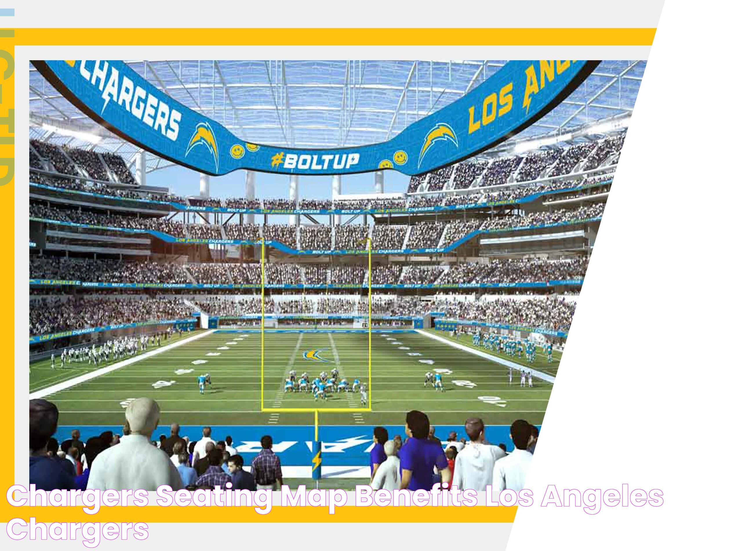 Chargers Seating Map & Benefits Los Angeles Chargers