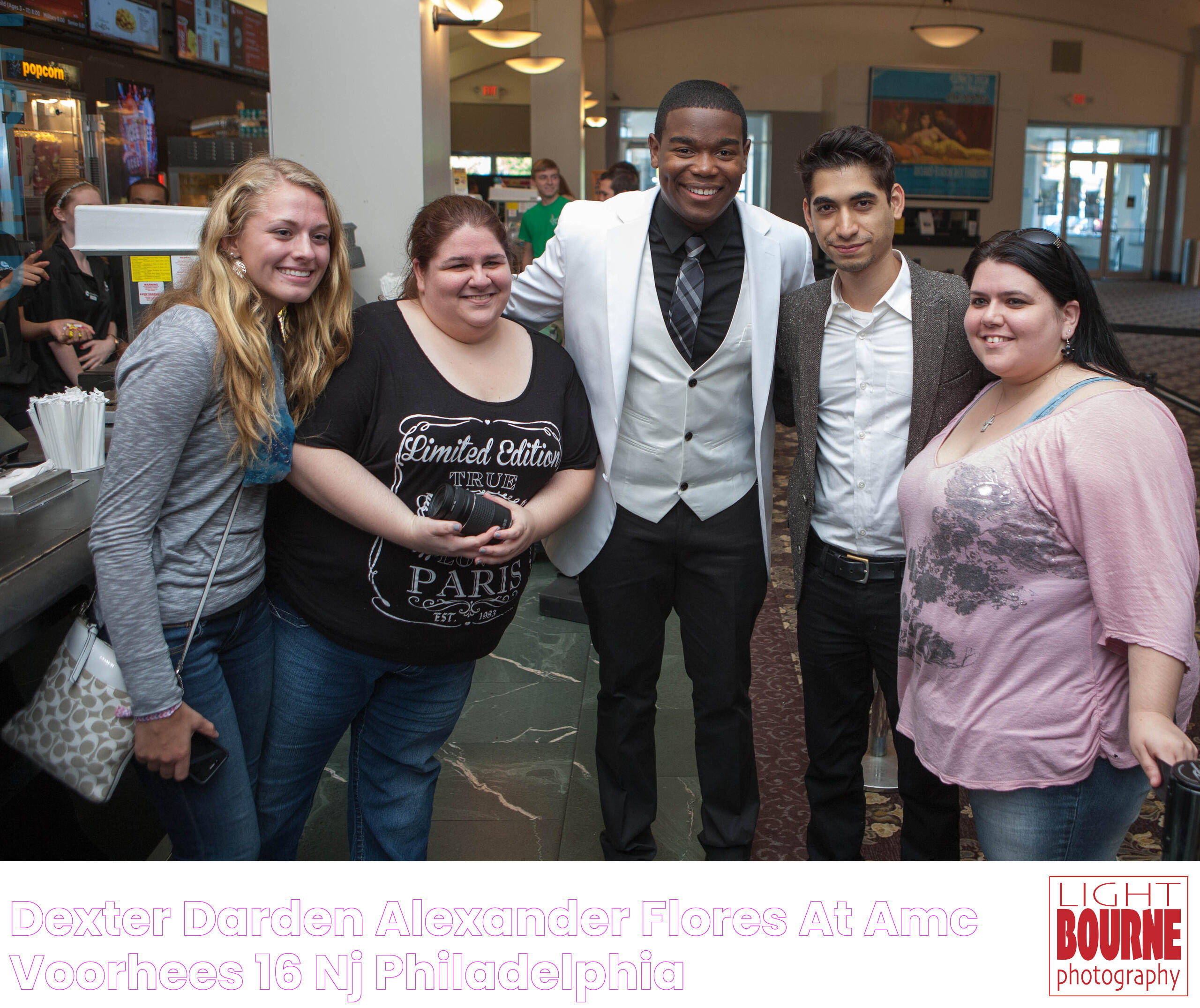 Dexter Darden, Alexander Flores at AMC Voorhees 16 NJ Philadelphia