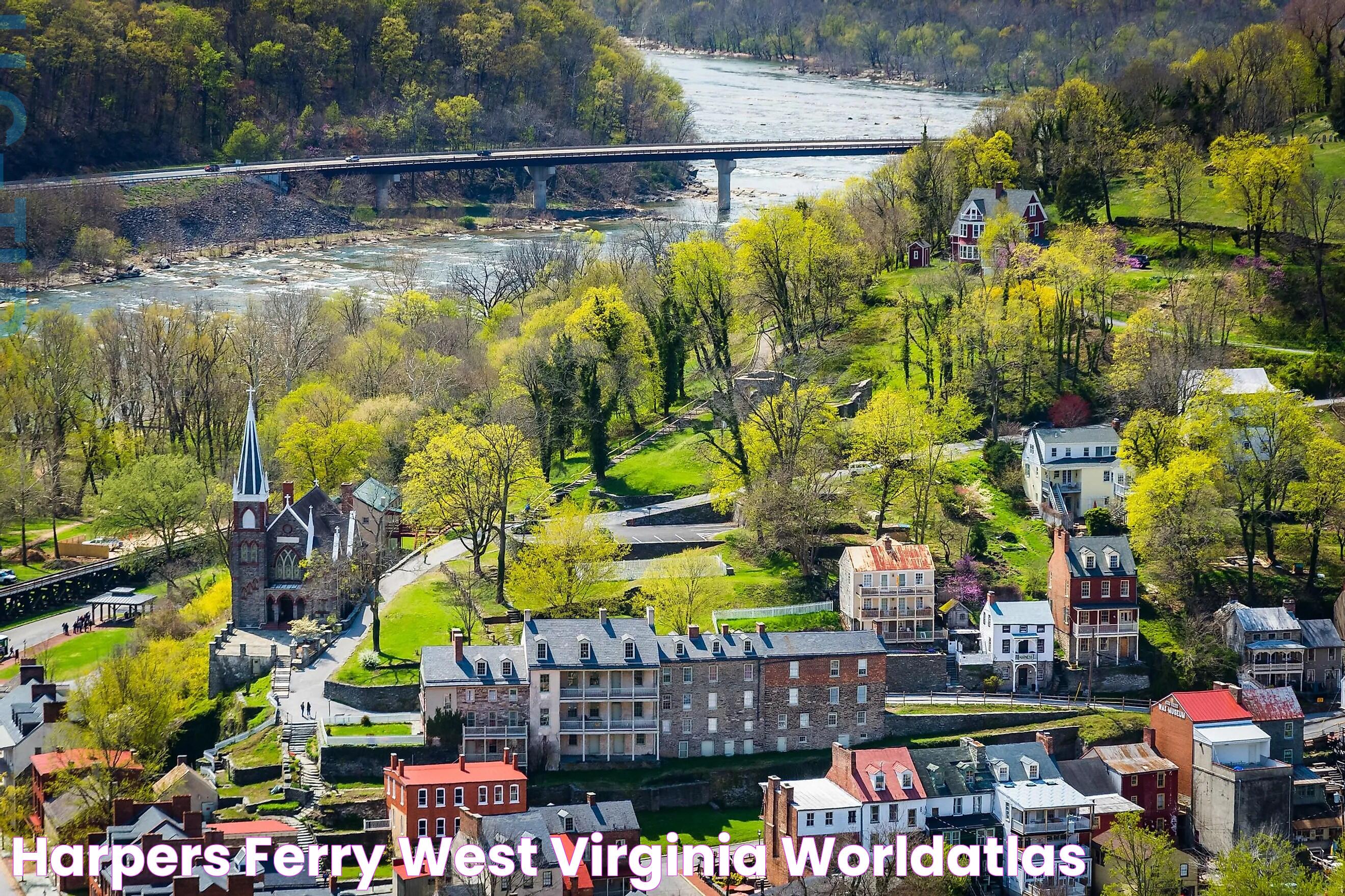 Harpers Ferry, West Virginia WorldAtlas