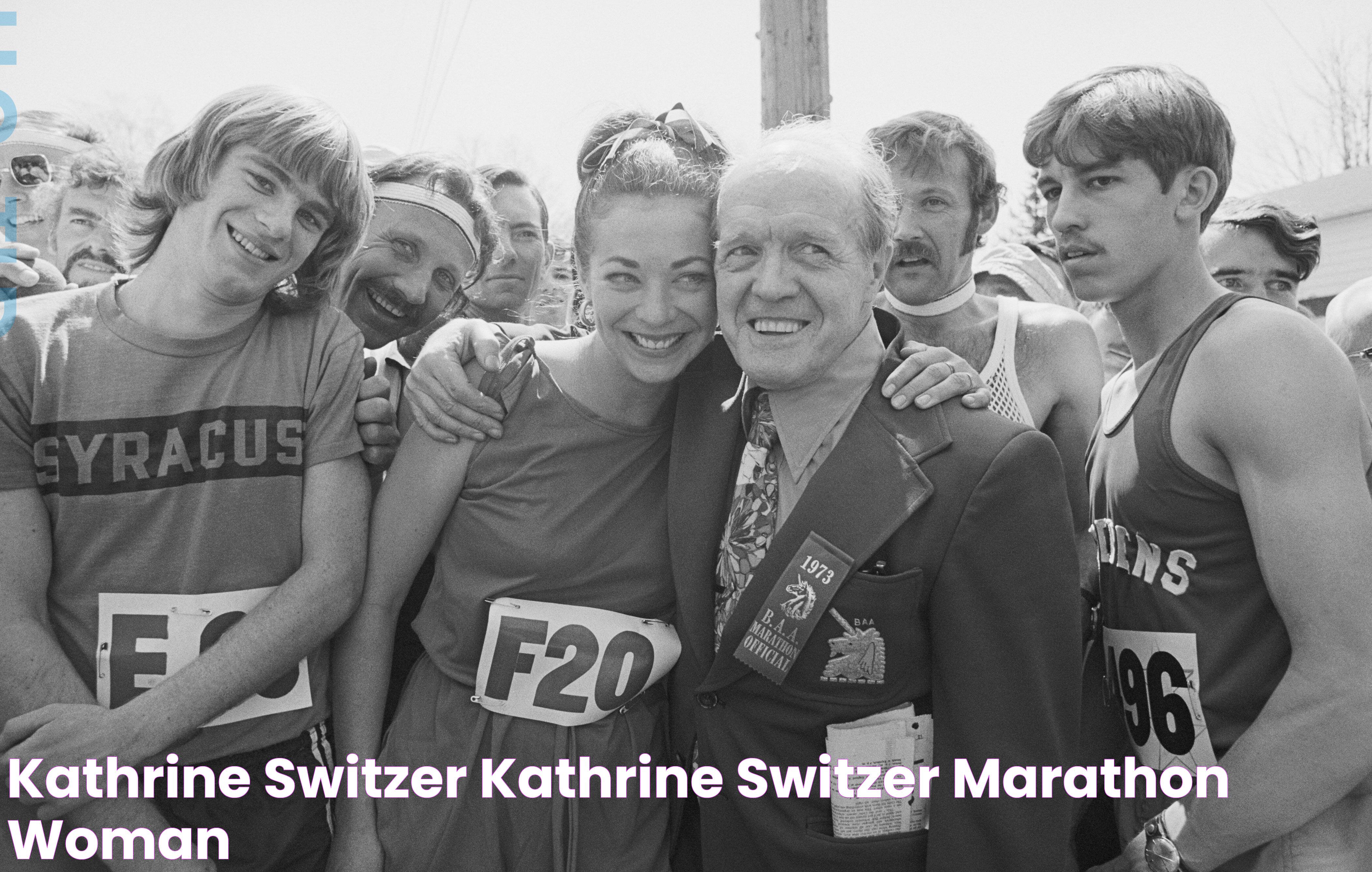 Kathrine Switzer Kathrine Switzer Marathon Woman