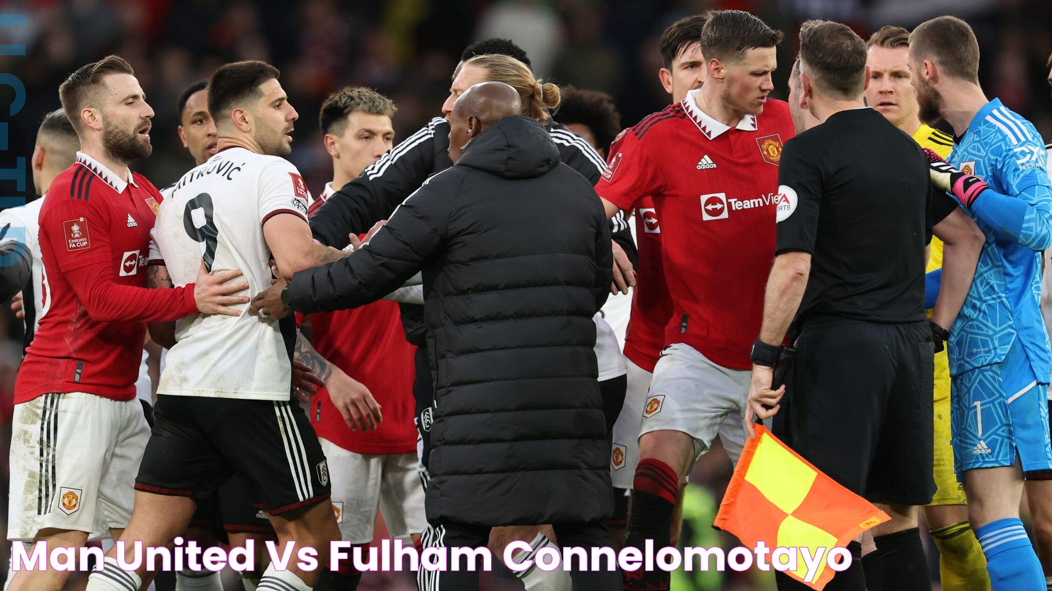 Man United vs Fulham ConnelOmotayo