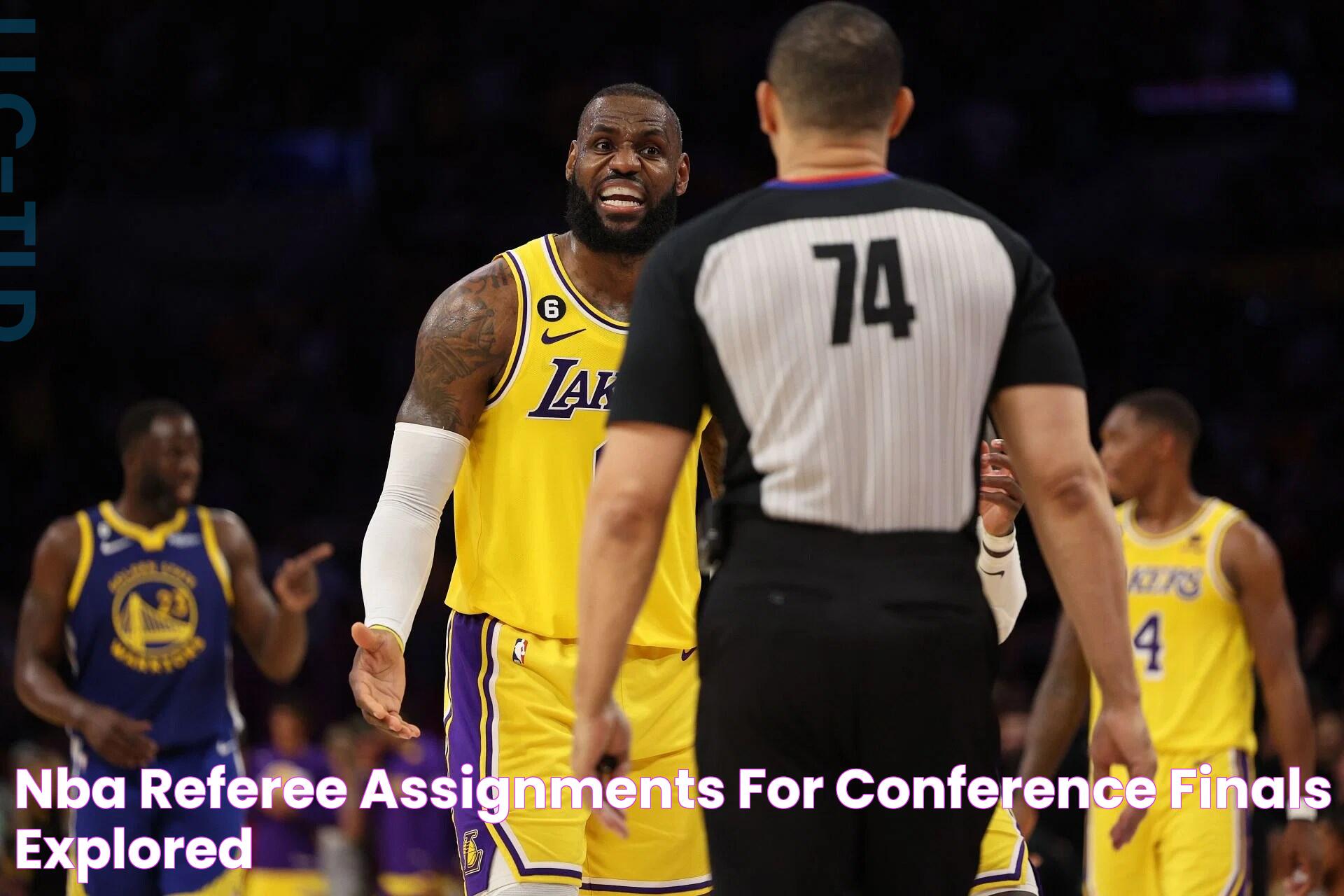 NBA referee assignments for conference Finals explored