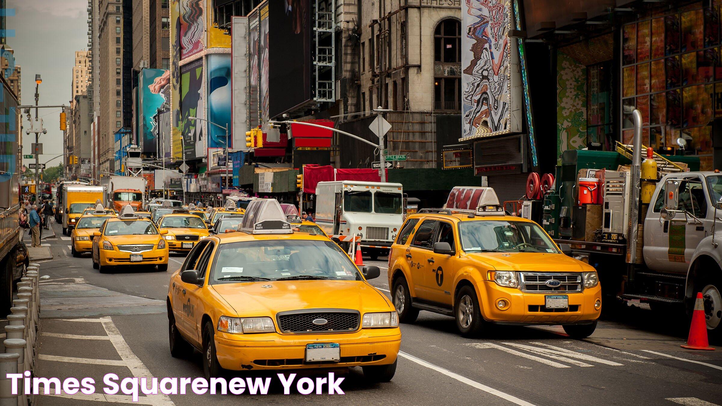 New York Times Square: A Vibrant Hub Of Culture And Entertainment