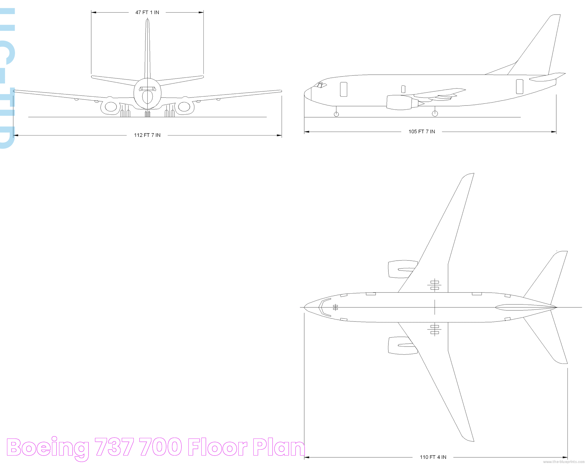 Boeing 737 700 Floor Plan