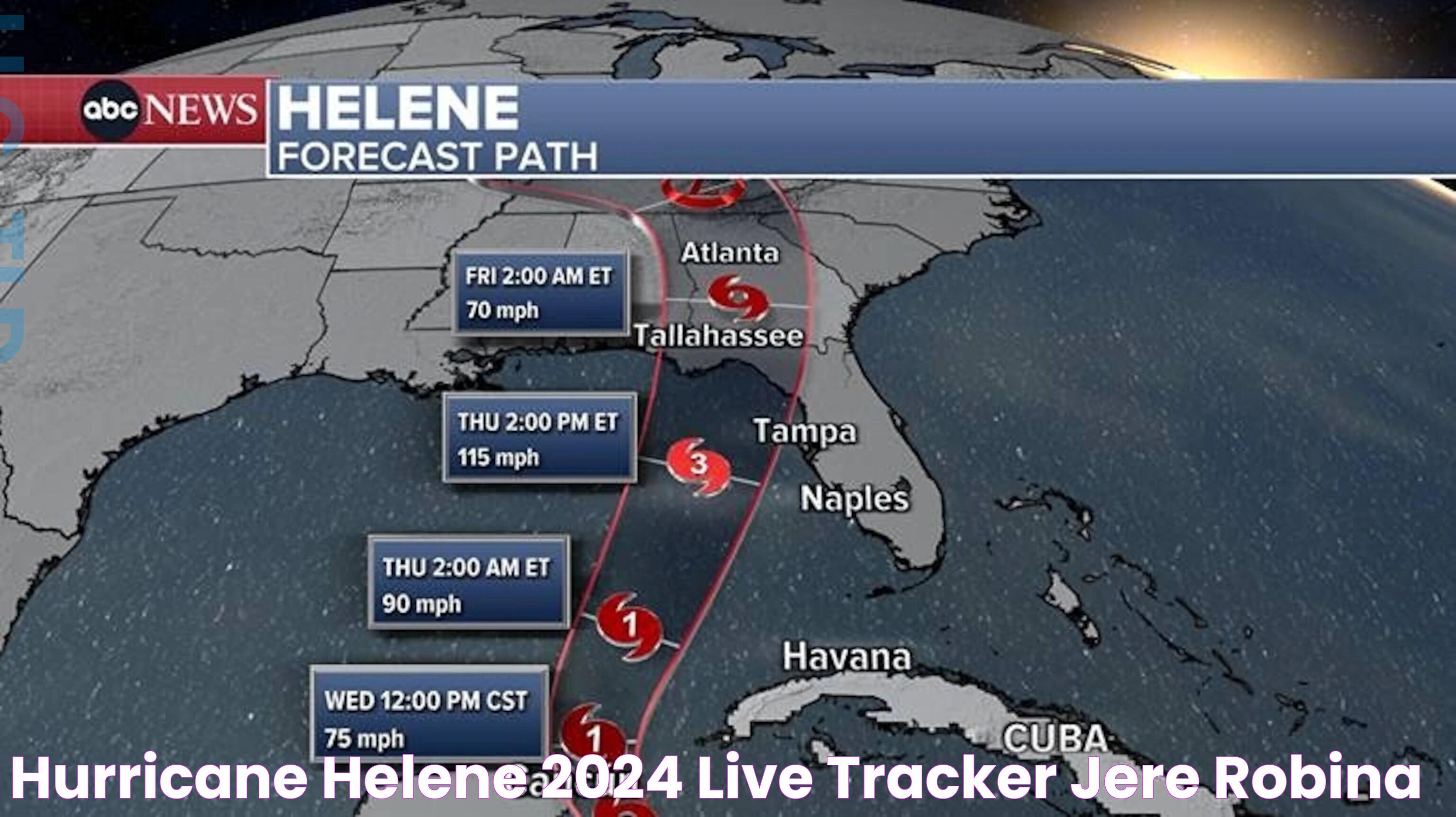 Hurricane Helene Tracker Live Radar: Stay Informed And Safe