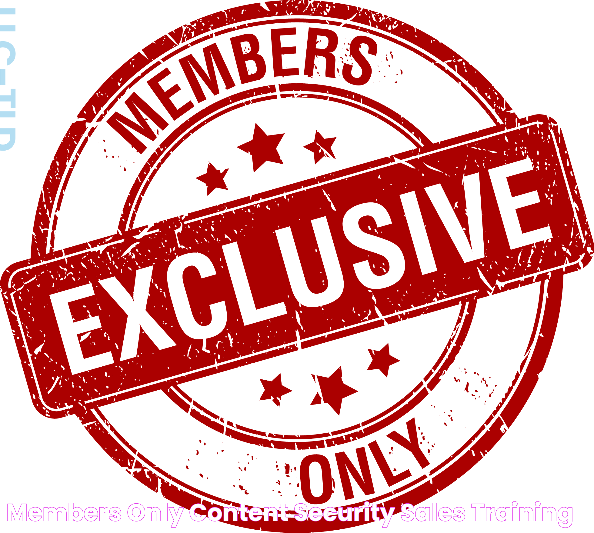 Members Only Content Security Sales Training