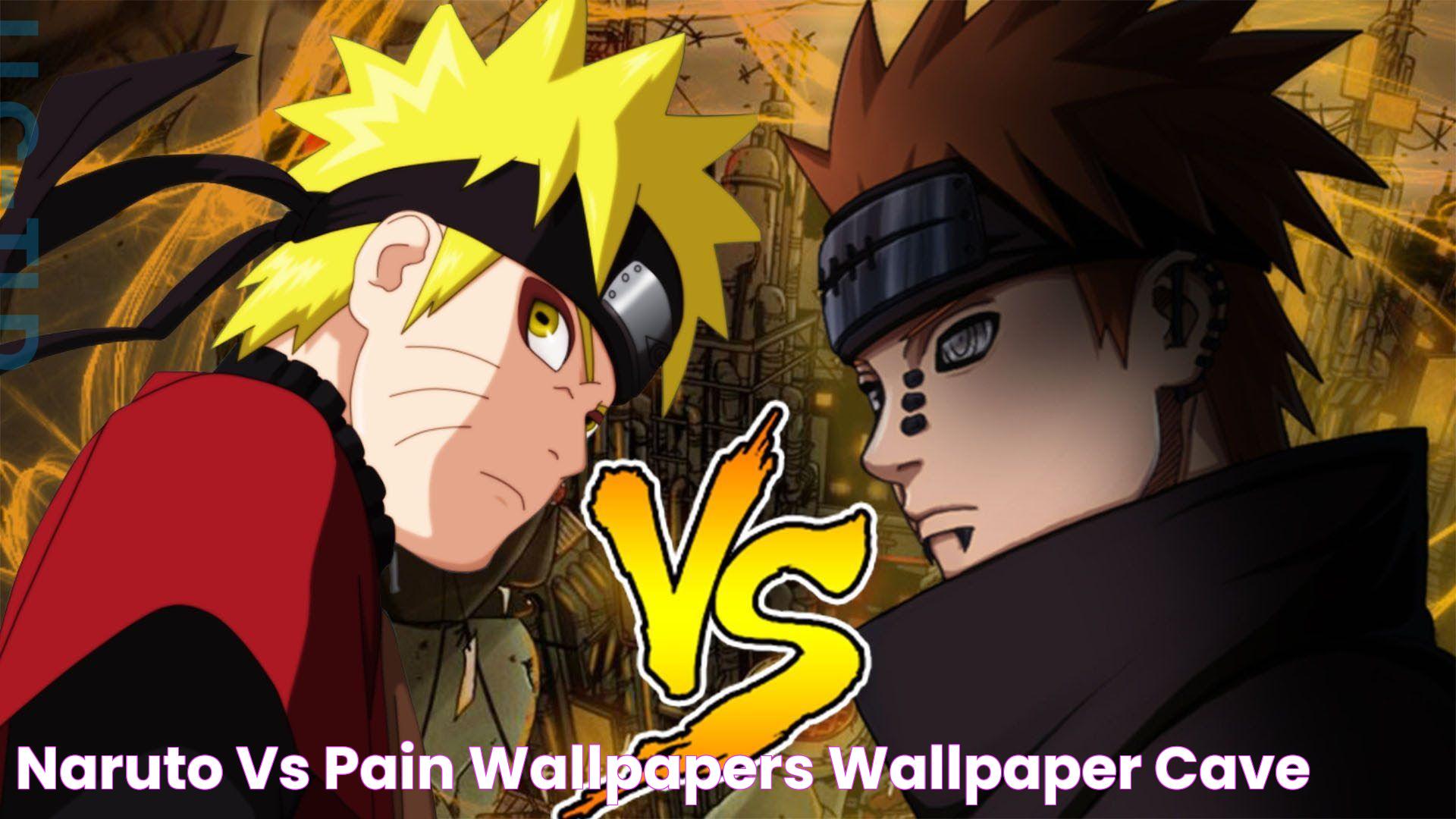 The Epic Battle: Naruto Vs Pain - A Clash Of Ideals And Strength