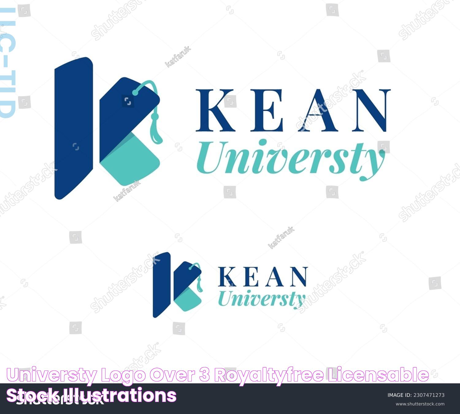 Universty Logo Over 3 RoyaltyFree Licensable Stock Illustrations